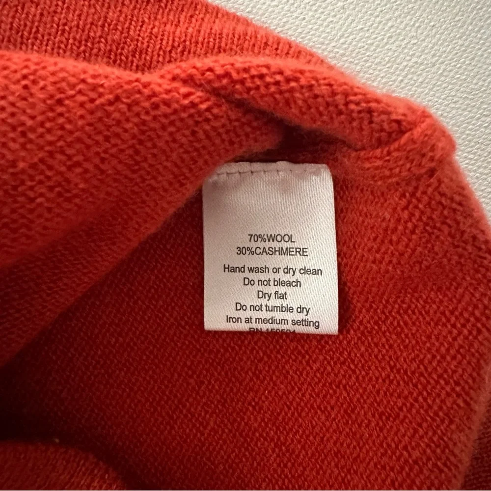 CPC Childrenswear 4T Toddler Girl Wool Cashmere Cardigan Orange